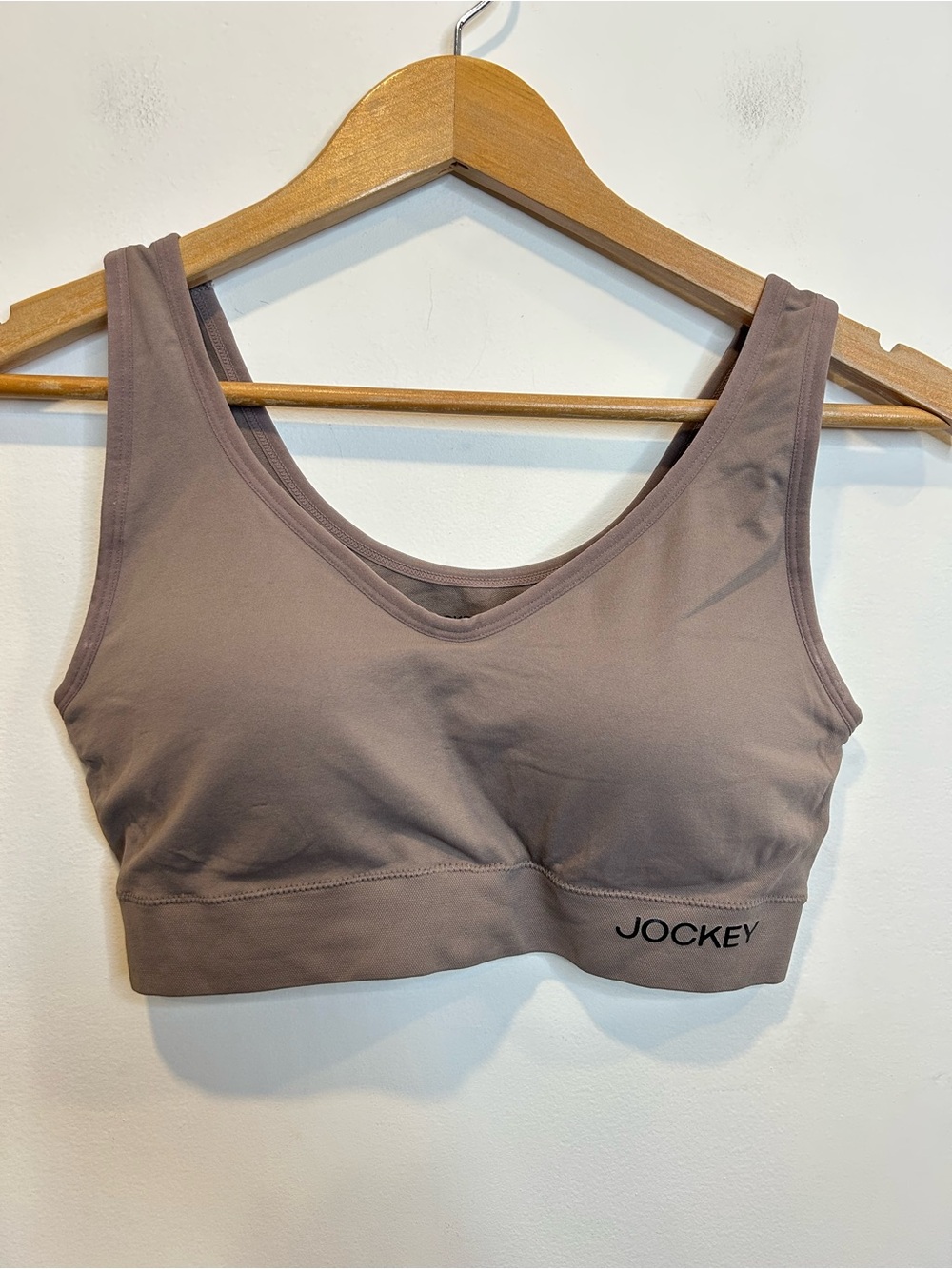 ☀️ 3/$15 Jockey Sports Bra Taupe Brown